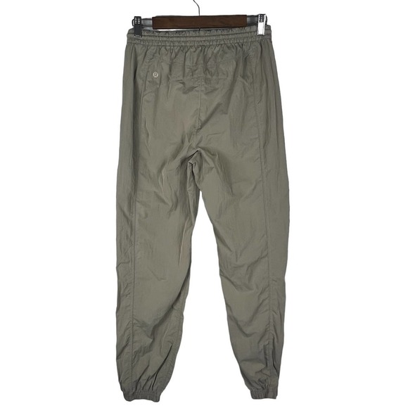 LULULEMON EVERGREEN HIGH RISE TRACK PANTS PULL ON TAN WOMEN'S SIZE 4 - Picture 4 of 10